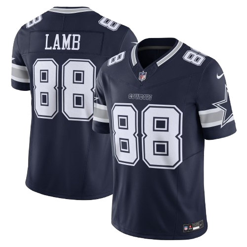Dallas Cowboys #88 CeeDee Lamb Vapor Limited Jersey Navy