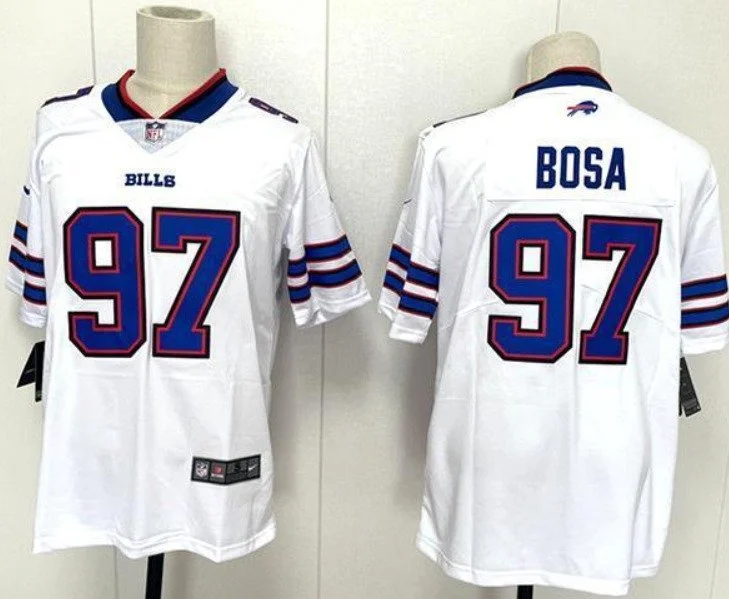 Buffalo Bills #97 Joey Bosa Vapor Limited Jersey White
