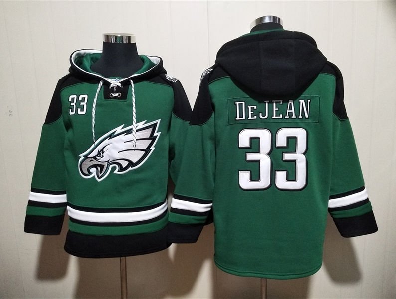 Philadelphia Eagles #33 Cooper DeJean Hoodie Green