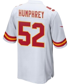 Kansas City Chiefs #52 Creed Humphrey Limited Football Jersey White