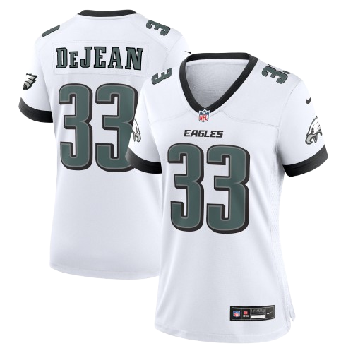 Philadelphia Eagles #33 Cooper DeJean Vapor Limited Jersey White