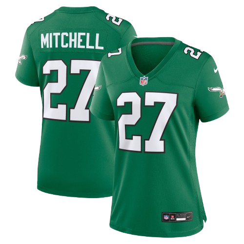 Philadelphia Eagles #27 Quinyon Mitchell F.U.S.E Limited Jersey Kelly Green