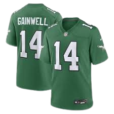 Philadelphia Eagles #14 Kenneth Gainwell F.U.S.E Limited Jersey Kelly Green