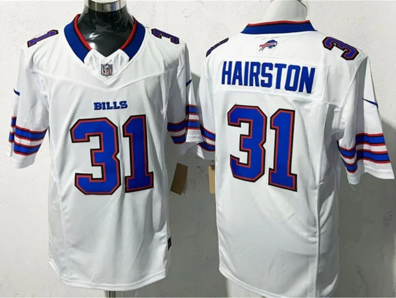Buffalo Bills #31 Maxwell Hairston Vapor Limited Jersey White