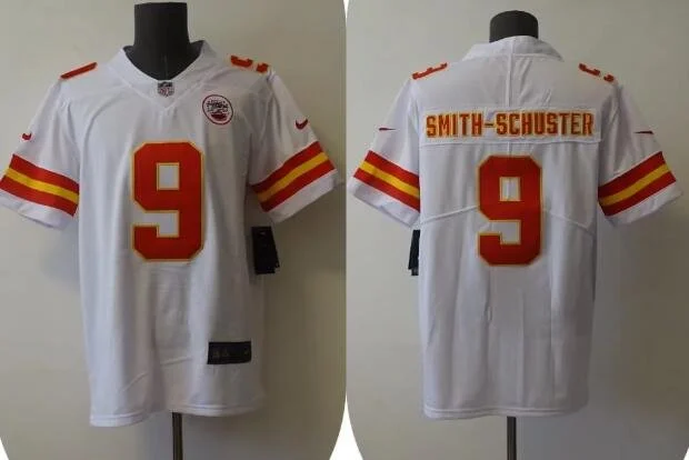 Kansas City Chiefs #9 JuJu Smith-Schuster Limited Football Jersey White