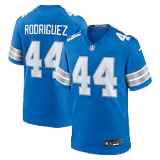 Detroit Lions #44 Malcolm Rodriguez Limited Jersey Blue