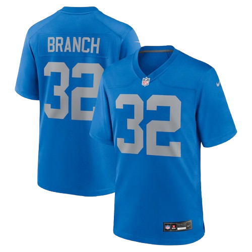 Detroit Lions #32 Brian Branch Vapor Untouchable Limited Jersey Blue