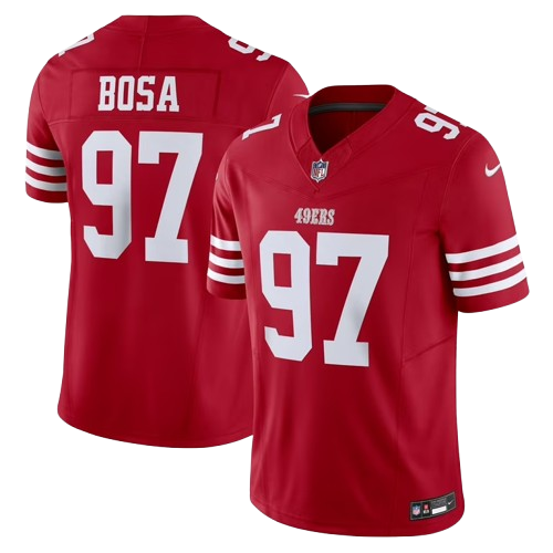 Buffalo Bills #97 Nick Bosa Vapor Limited Jersey Red
