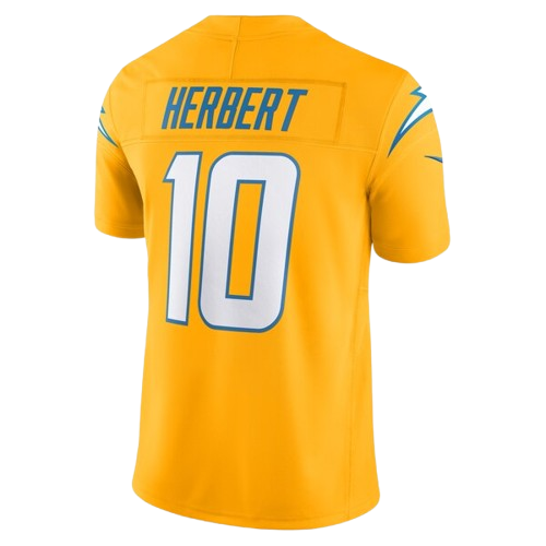 Los Angeles Chargers #10 Justin Herbert Alternate F.U.S.E Limited Jersey