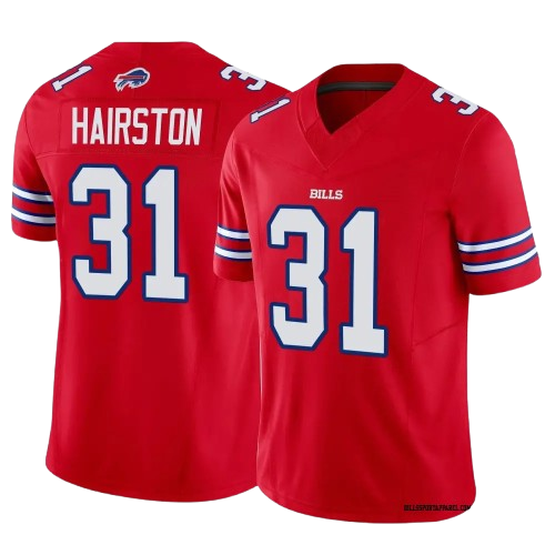 Buffalo Bills #31 Maxwell Hairston Vapor Limited Jersey Red