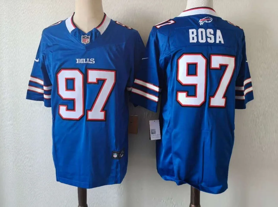 Buffalo Bills #97 Joey Bosa Limited Jersey Blue