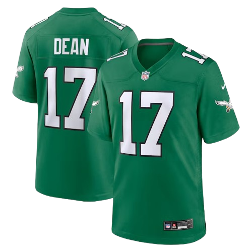 Philadelphia Eagles #17 Nakobe Dean F.U.S.E Limited Jersey Kelly Green