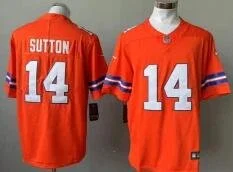 Denver Broncos #14 Courtland Sutton 2nd Throwback Vapor F.U.S.E. Limited