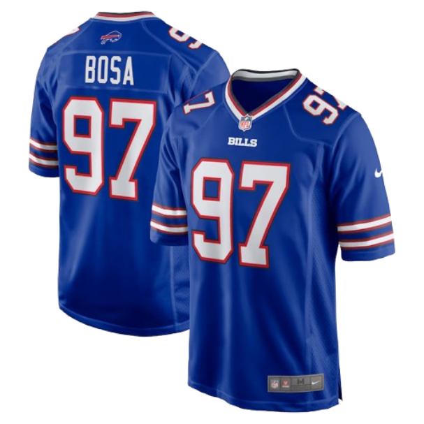 Buffalo Bills #97 Nick Bosa Limited Jersey Blue