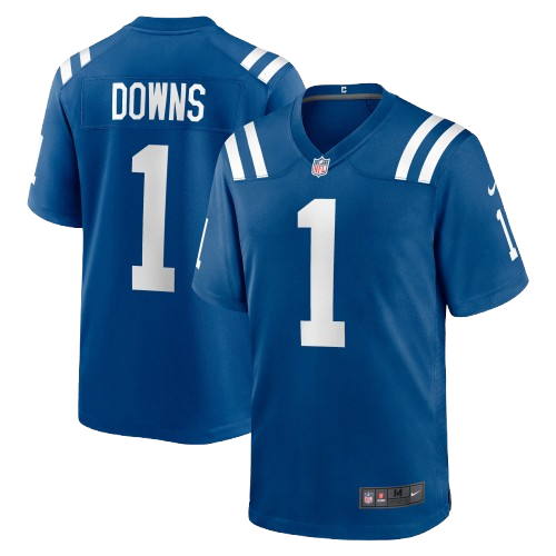 Indianapolis Colts #1 Josh Downs Limited Jersey Blue