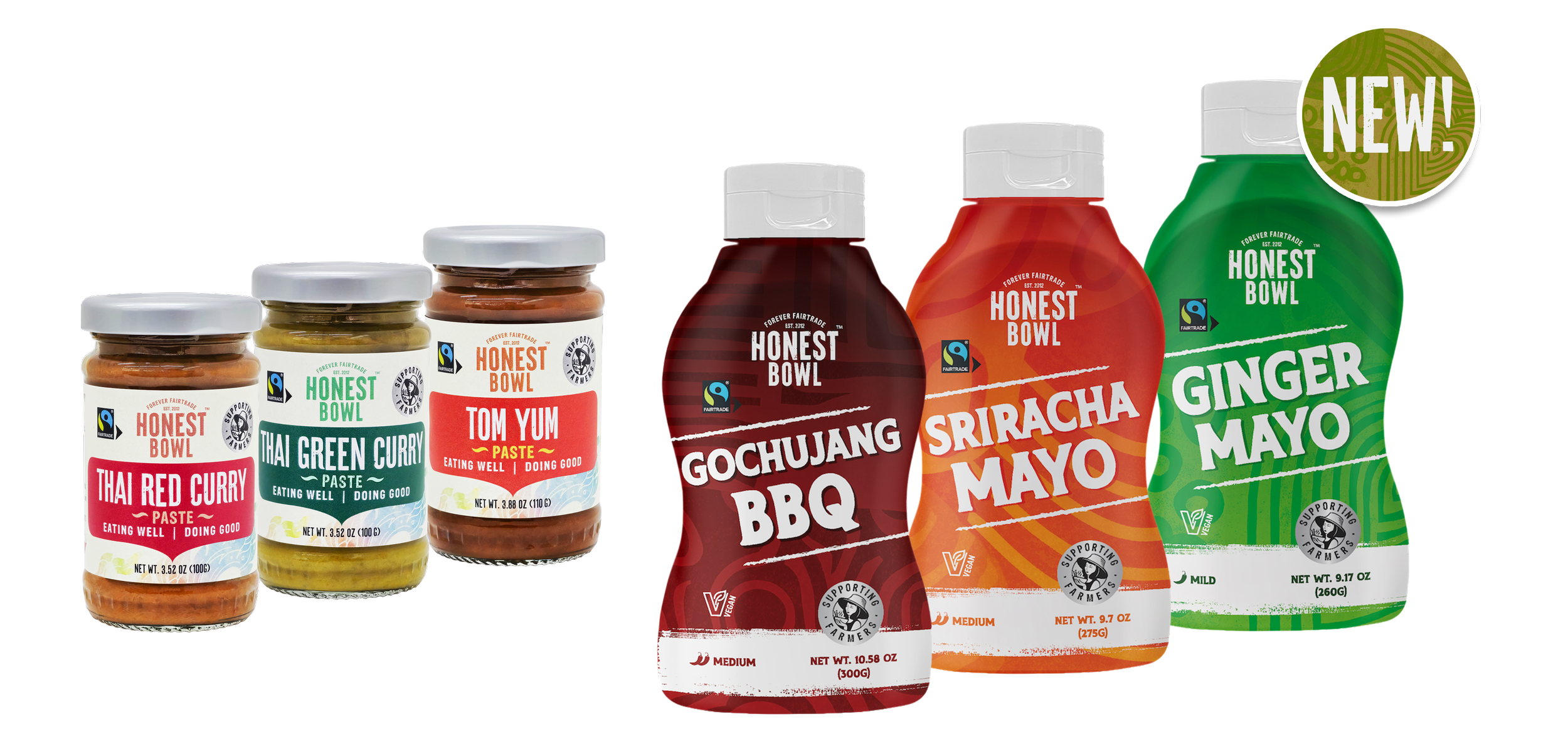 Honest Bowl pastes & condiments