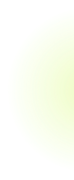 A bright yellow-green shape on a black background.