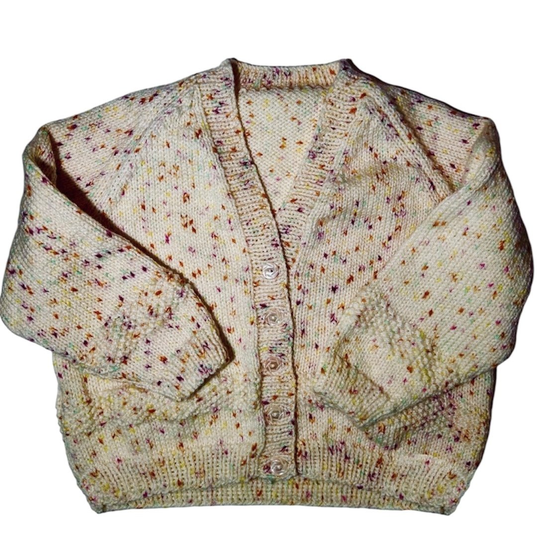 Orange Flecked Knit 1-2 years