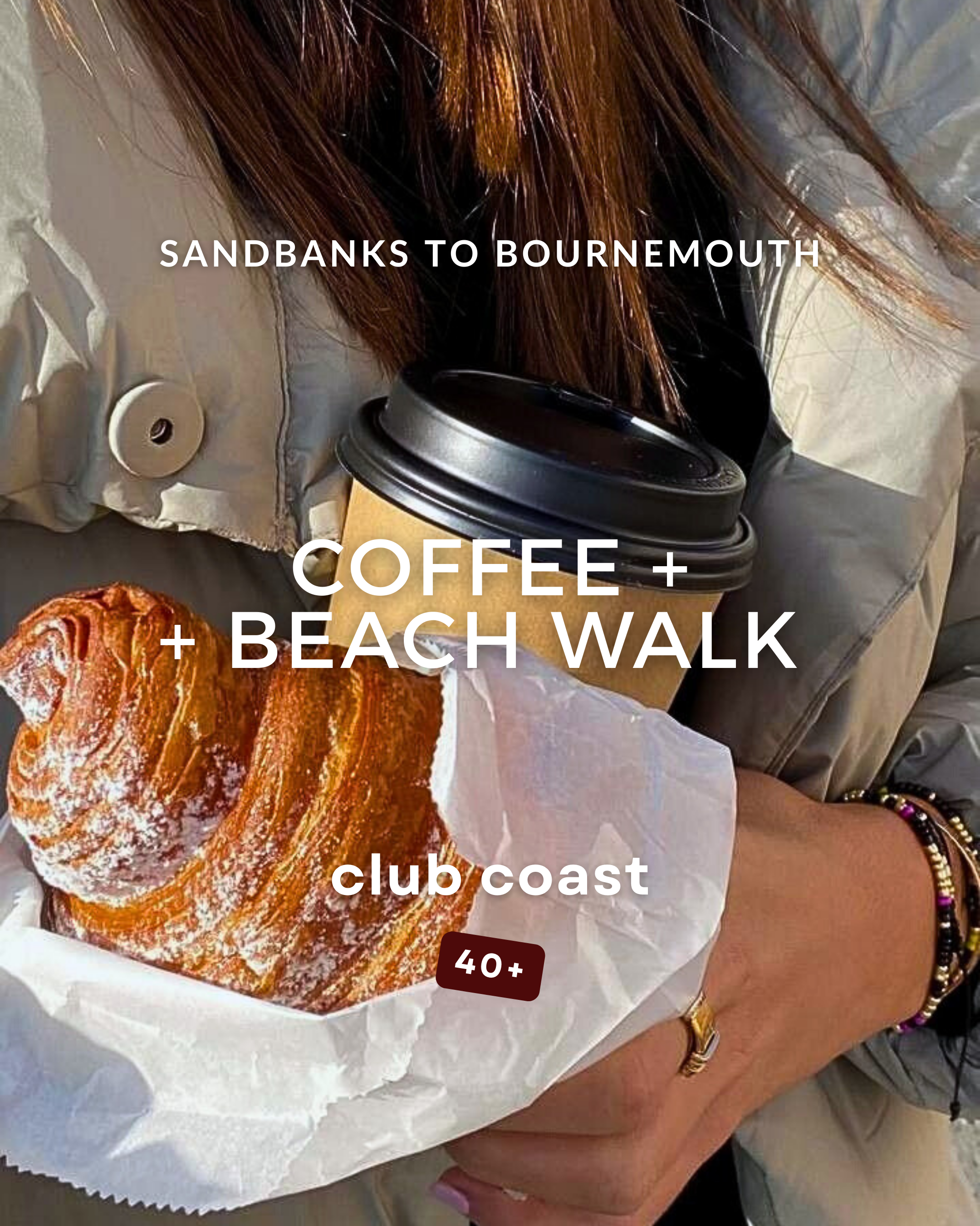 40+: Coffee + Beach Walk - Sandbanks to Bournemouth 