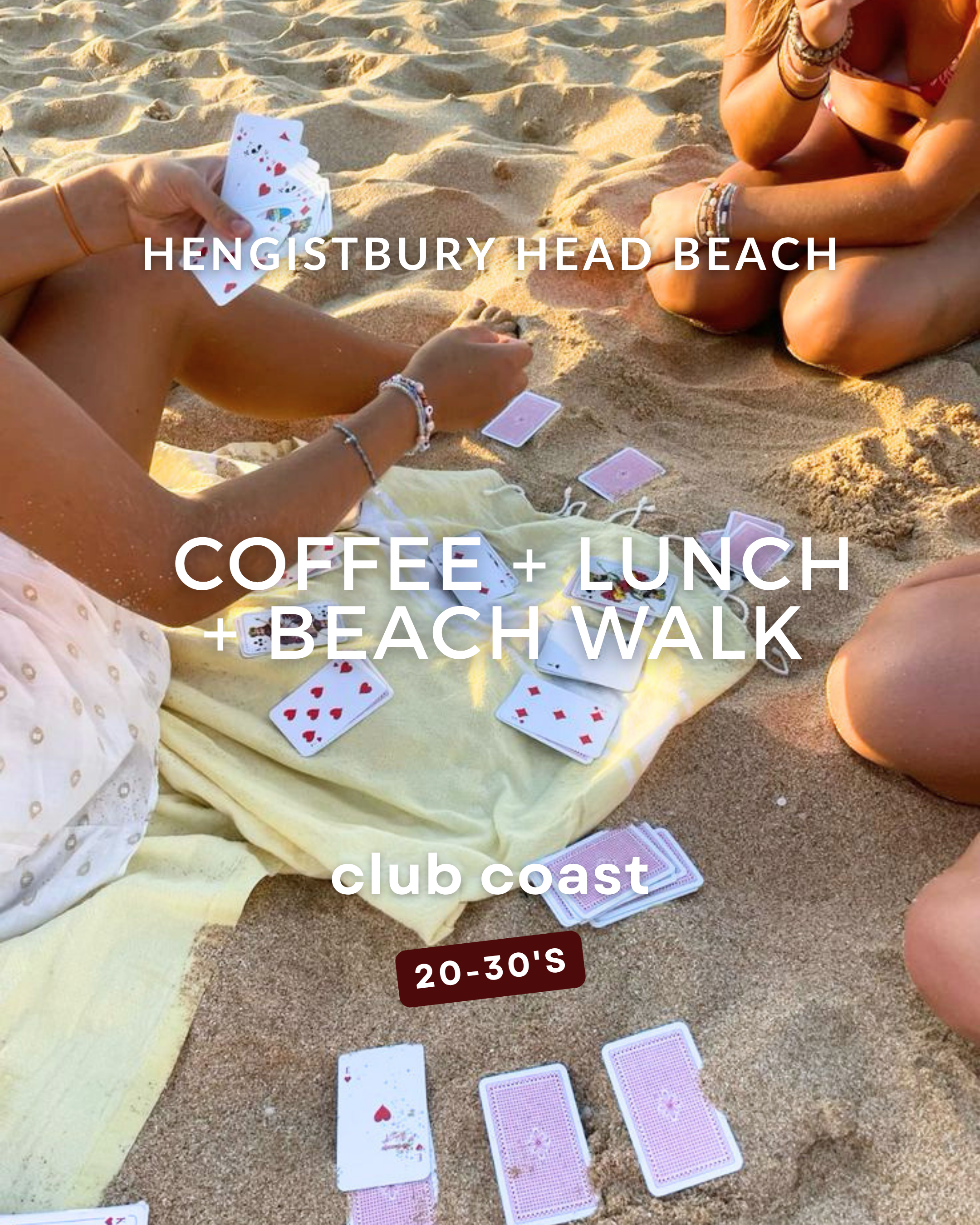 20s - 30s: Beach Walk + Bites and drinks - Hengistbury Head