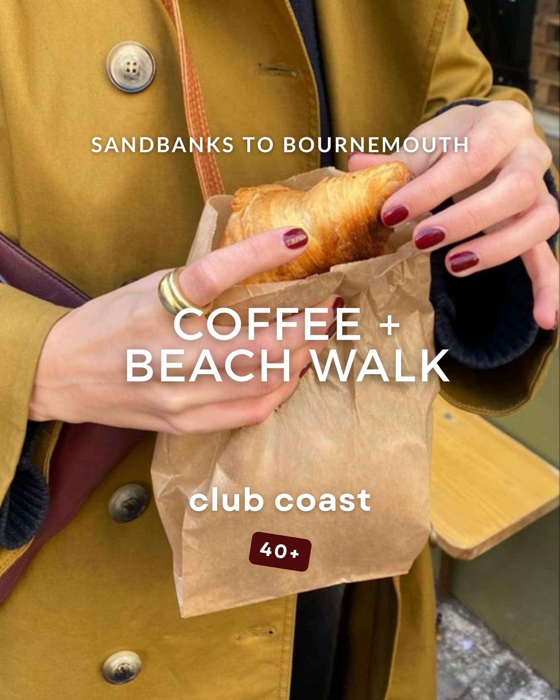 Coffee + Beach Walk - Gold
