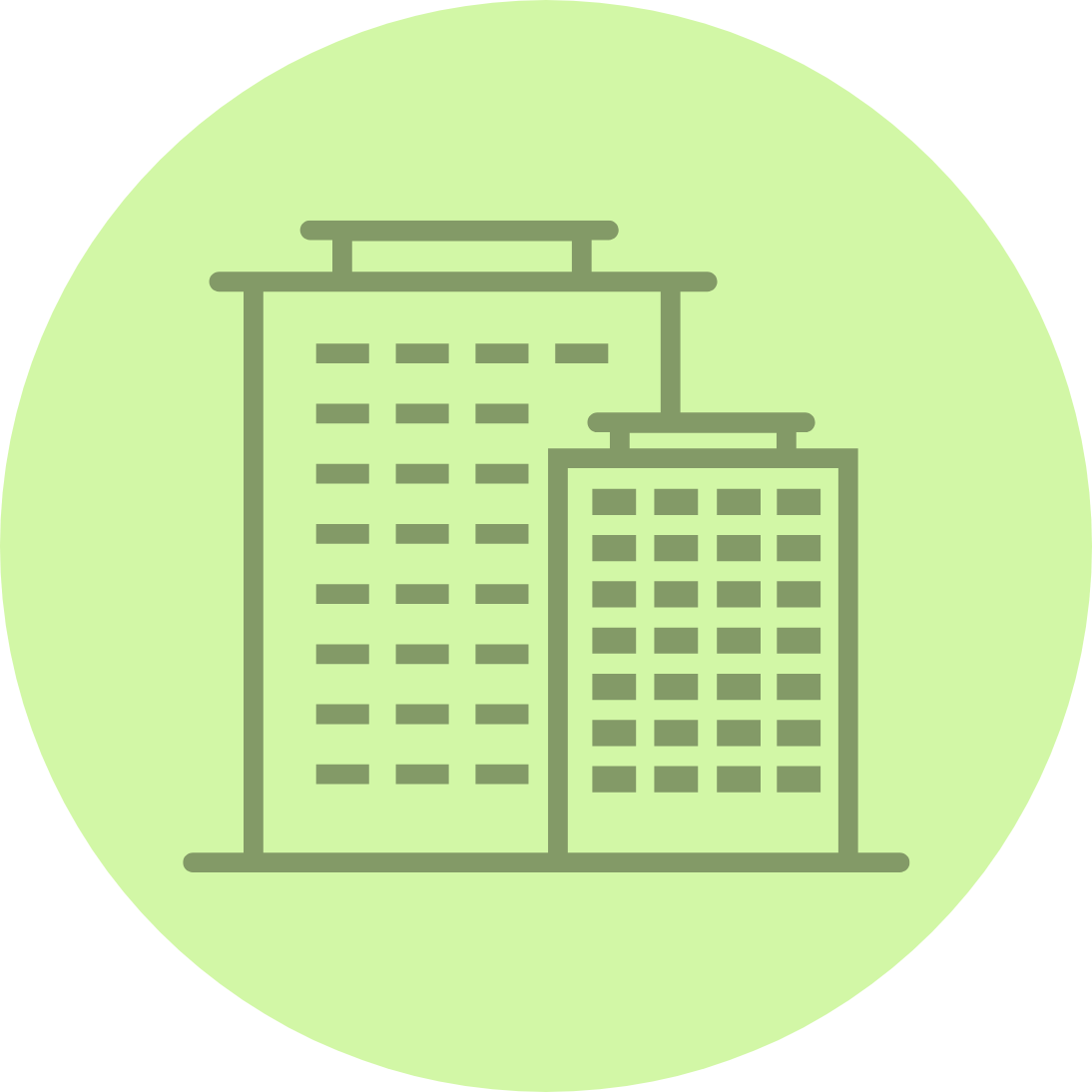 People reviewing architectural blueprints on a table with a ruler, pen, and calculator.