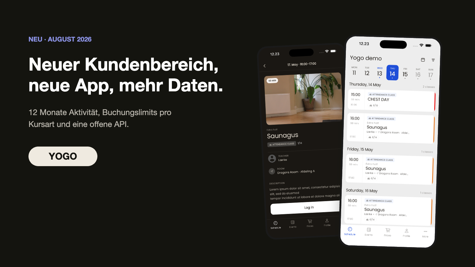Neuer Kundenbereich, neue App, mehr Daten. Und neue Limits.