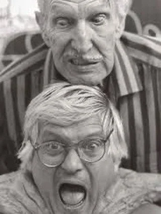 Too silly of a photo to post on a sad day, but nonetheless wanting to share the love, joy, and admiration David and Vincent had for one another. Vincent often spoke of David&rsquo;s extraordinary ability to see the world as others couldn&rsquo;t and 