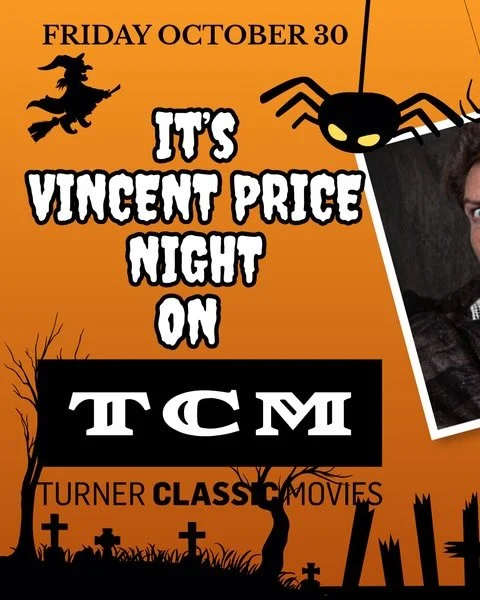 It&rsquo;s Vincent Price night on @tcm &mdash; including the television premiere of the new documentary Vincent Price: What Keeps Us Alive! Kick off your Halloween weekend with the King of Horror! #vincentprice #classichorror #tcm #horrordocumentary