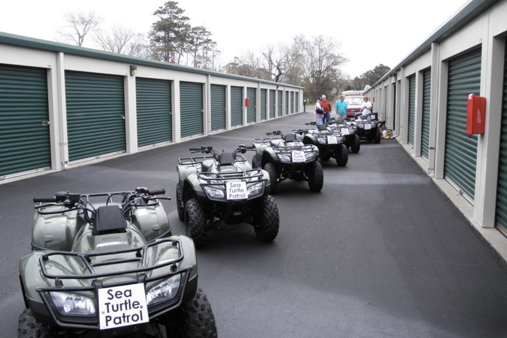 ATV Beach Patrol fleet
