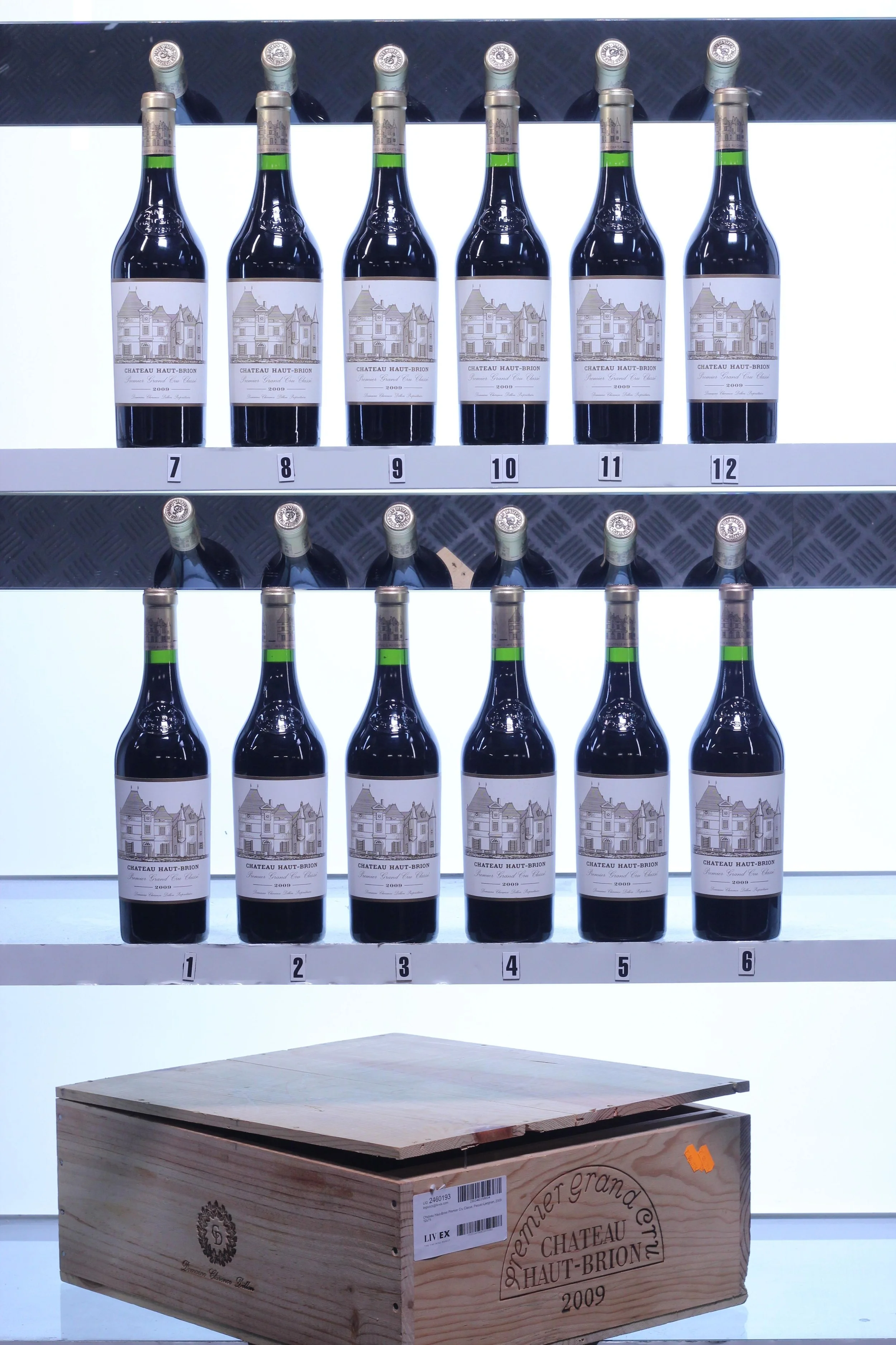 Chateau Haut-Brion Premier Cru Classe, Pessac-Leognan, Bordeaux, 2009, 12x75cl