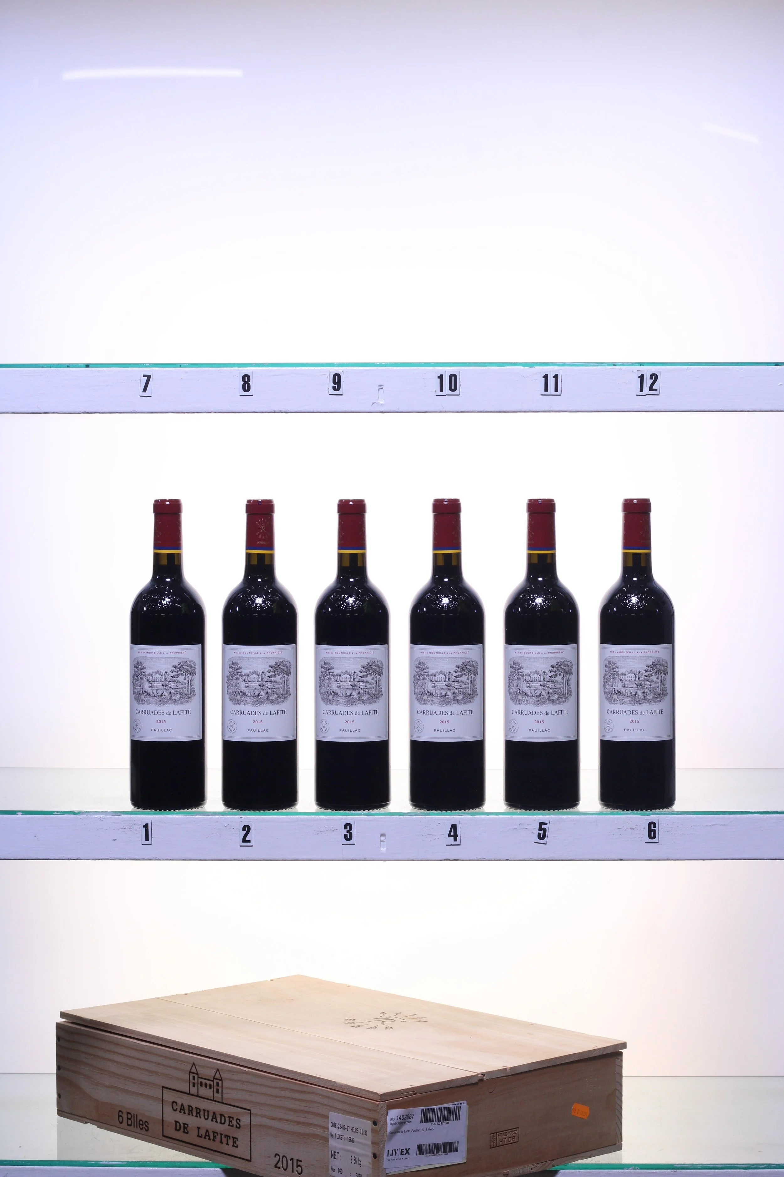 Carruades de Lafite, Pauillac, Bordeaux, 2015, 6x75cl