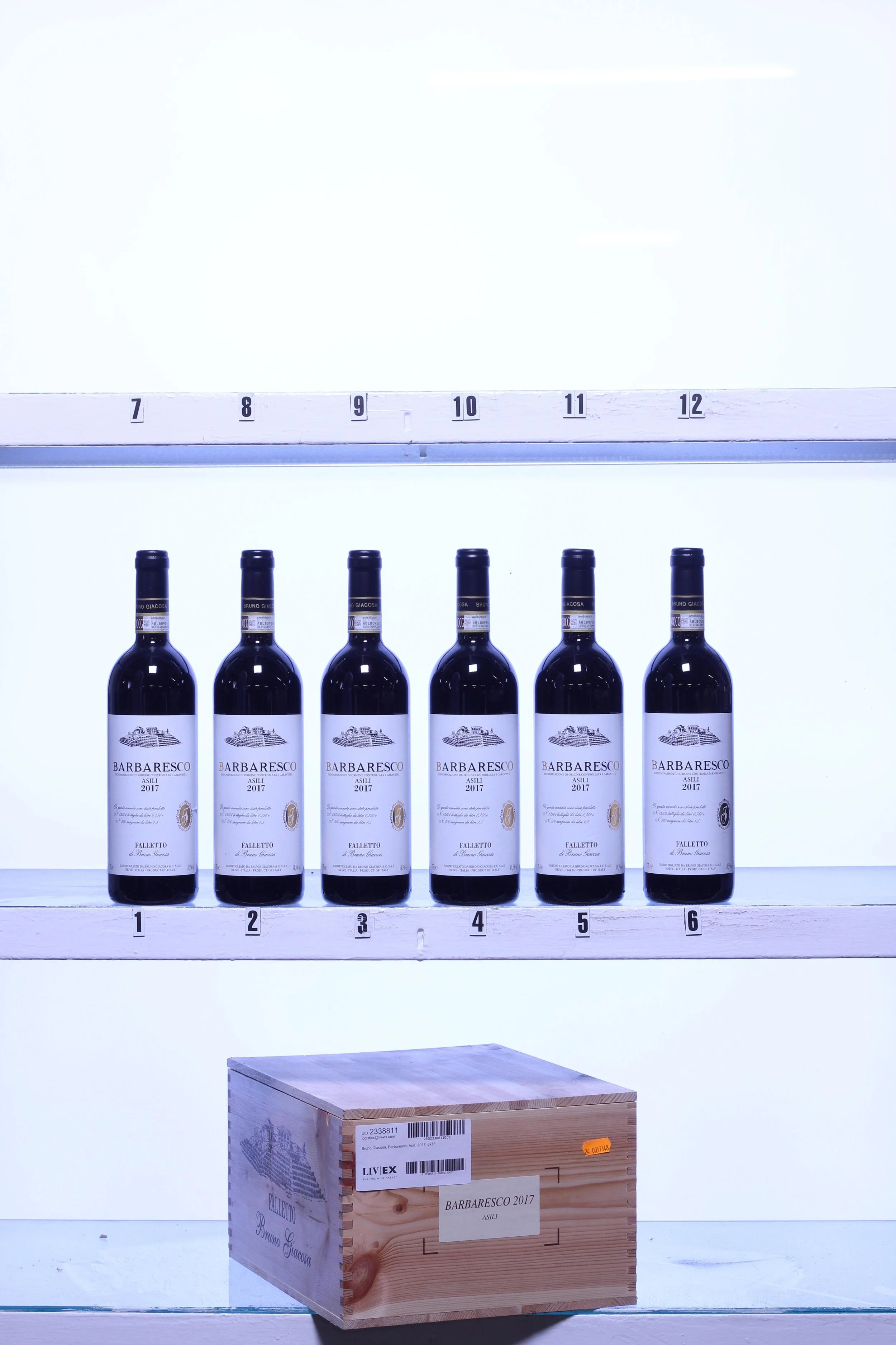 Bruno Giacosa, Barbaresco, Asili, Piedmont, 2017, 6x75