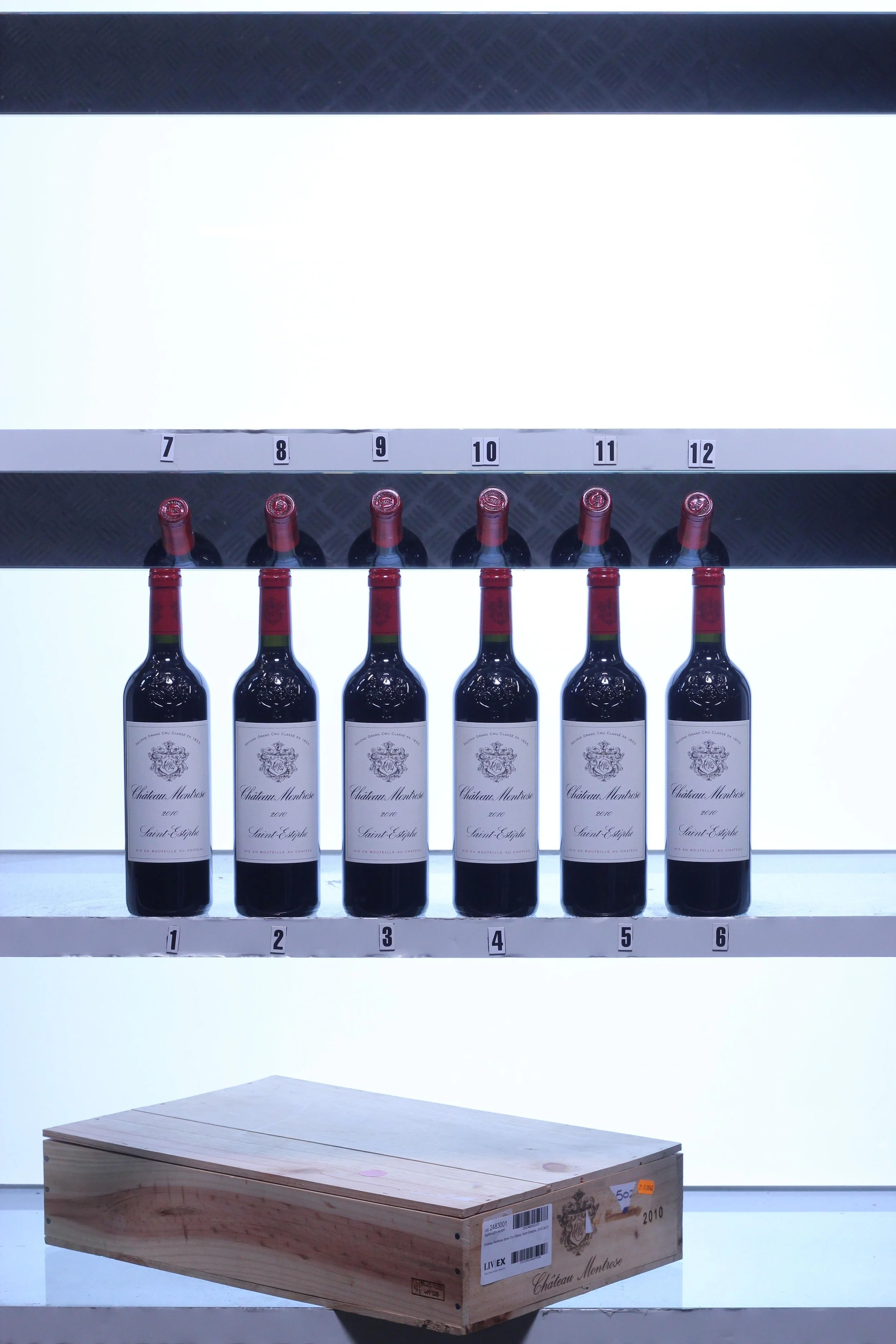 Chateau Montrose 2eme Cru Classe, Saint-Estephe, Bordeaux, 2010, 6x75cl
