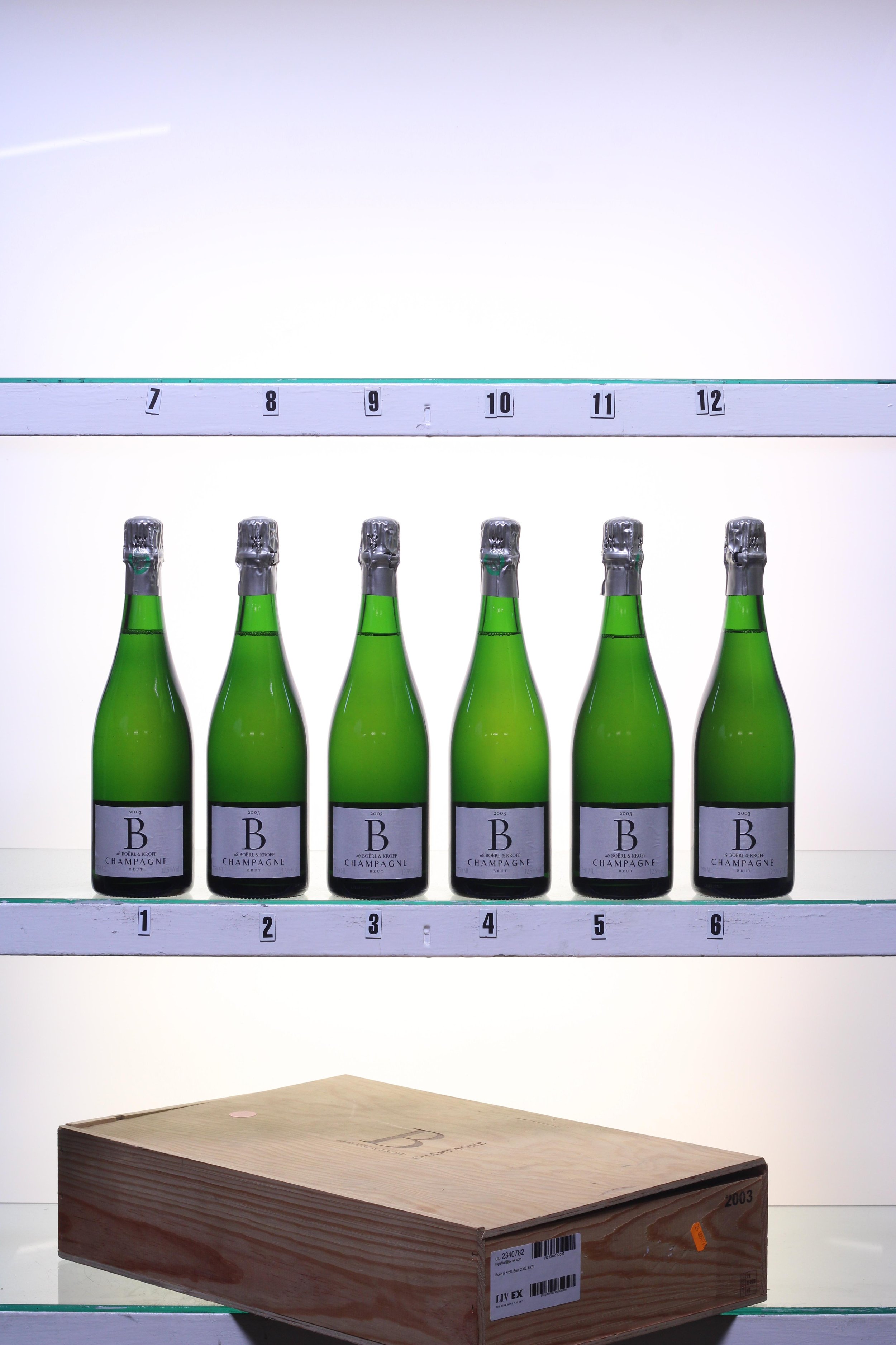 Boerl & Kroff, Brut, Champagne, 2003, 6x75cl