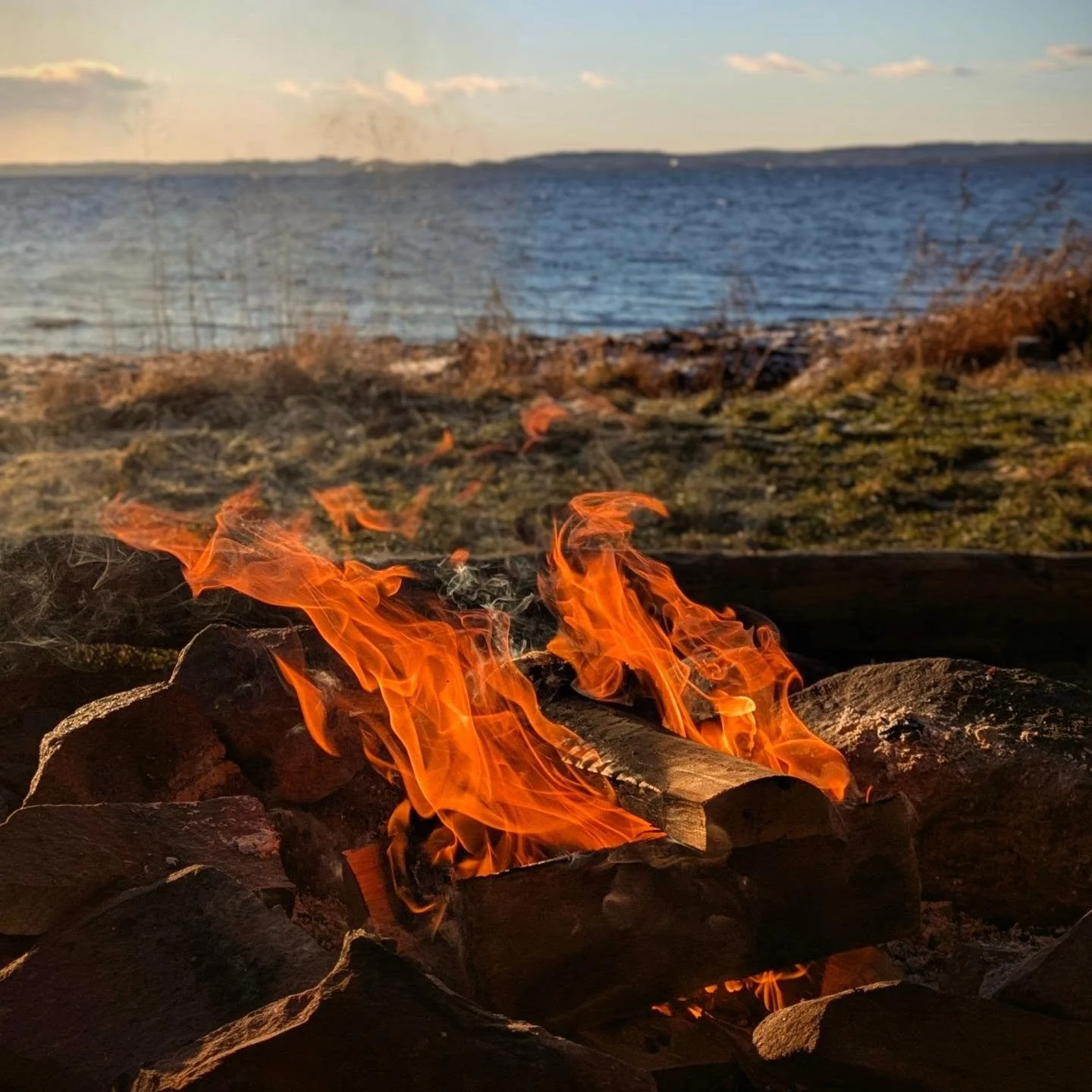 Romjul p&aring; stranda... 

Med &oslash;nske om et godt nytt &aring;r med mer sn&oslash; og mindre regn.