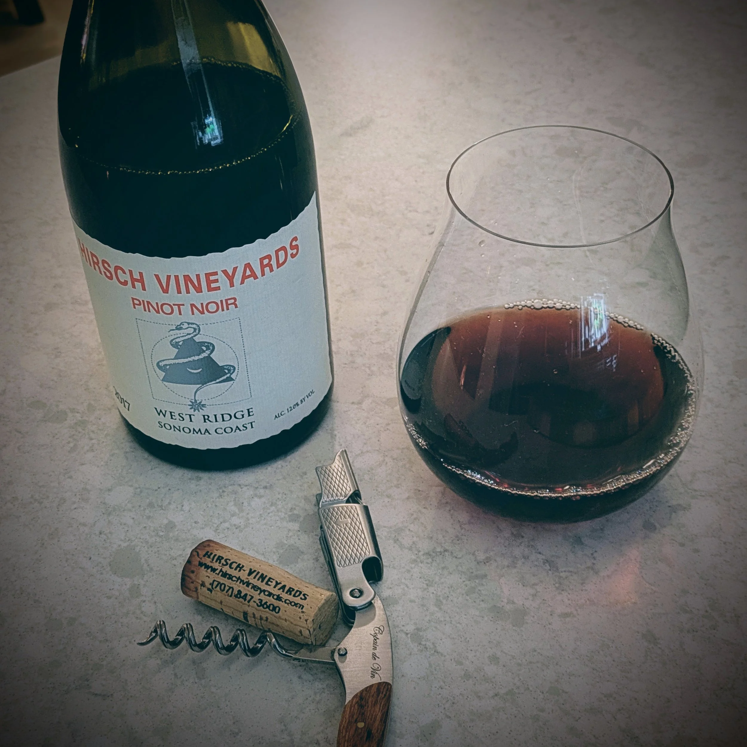 Hirsch West Ridge pinot noir 2017