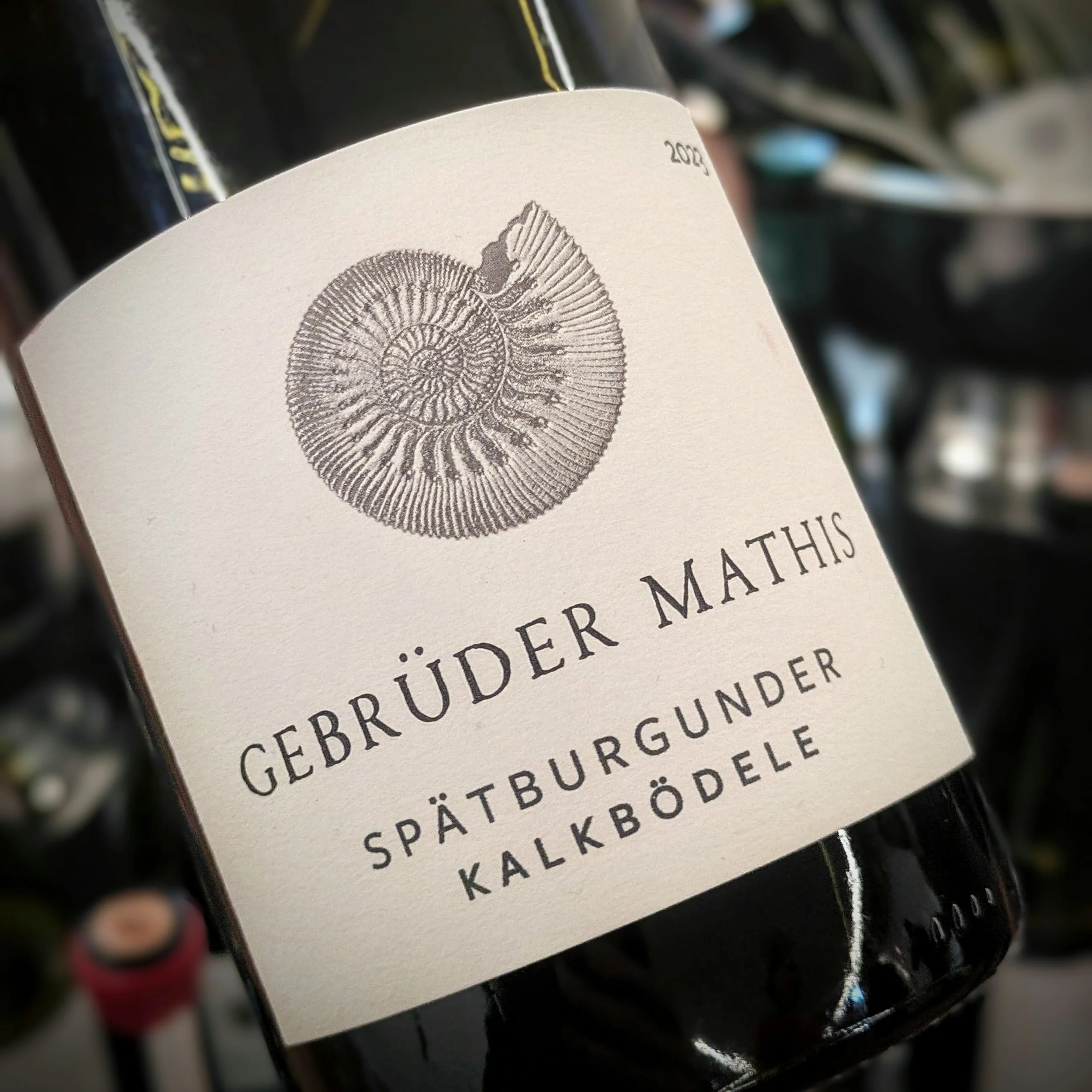Gebrüder Mathis Kalkbödele Spätburgunder 2023