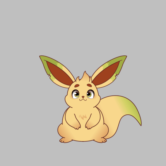 Floofi_gigglecleans.gif