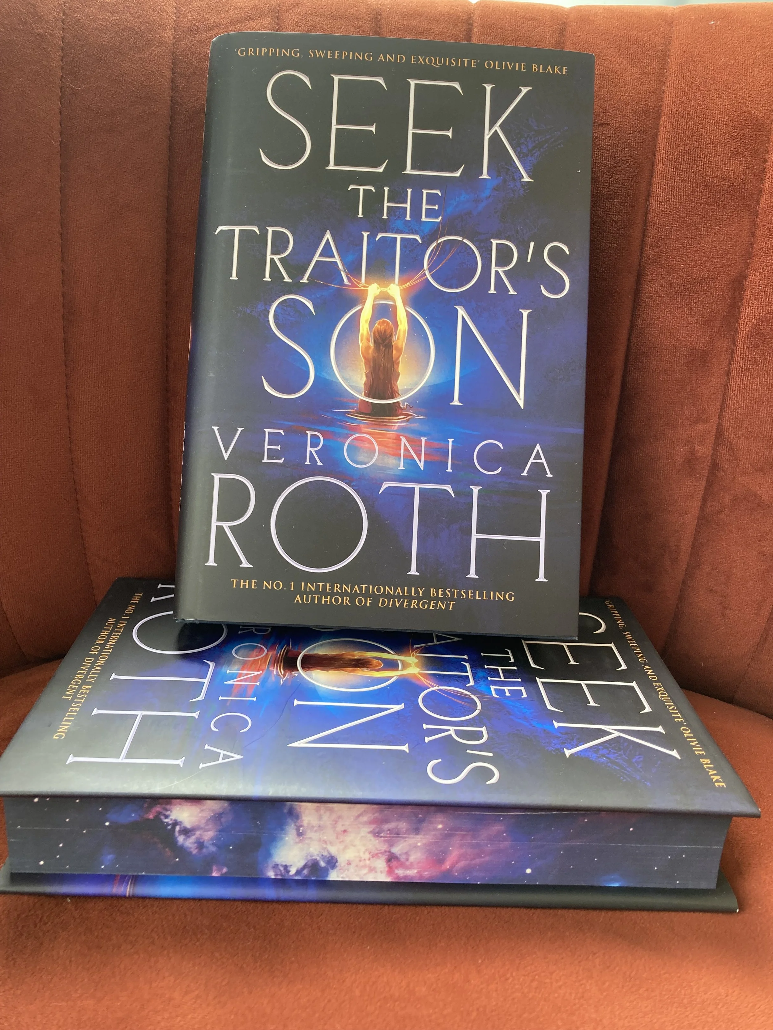 Seek the Traitor's Son by Veronica Roth - Sprayed Edge Edition