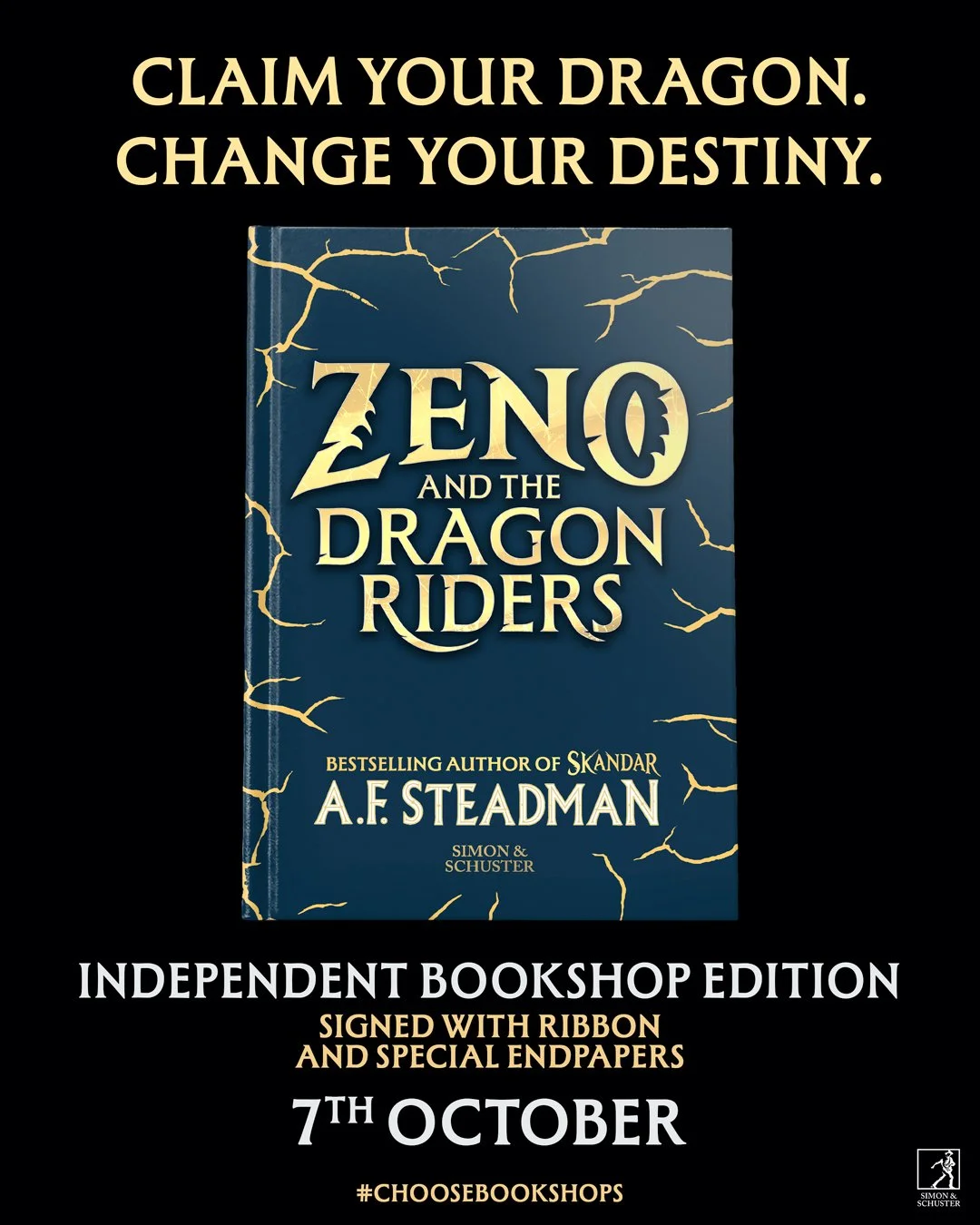 PRE-ORDER .. Zeno and the Dragon Riders by AF Steadman..signed spec edition out 07/10/27