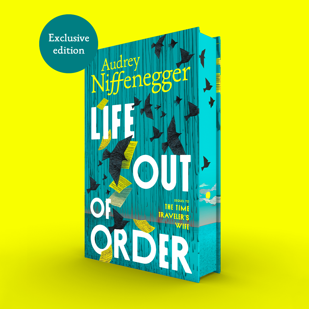 PRE-ORDER .. Life Out Of Order by Audrey Niffeneger - special edition - out 13/10/2026