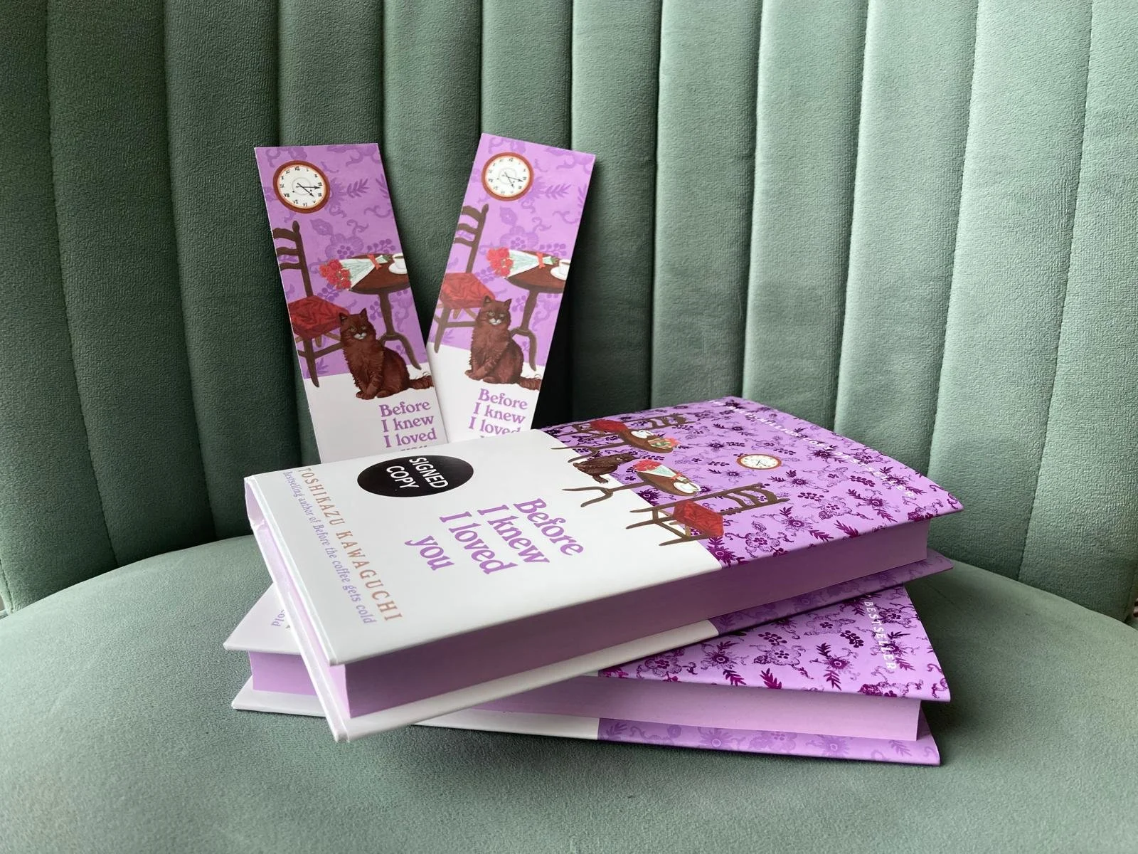 Before I Knew I Loved You by Toshikazu Kawaguchi .. signed sprayed edge edition with bookmark
