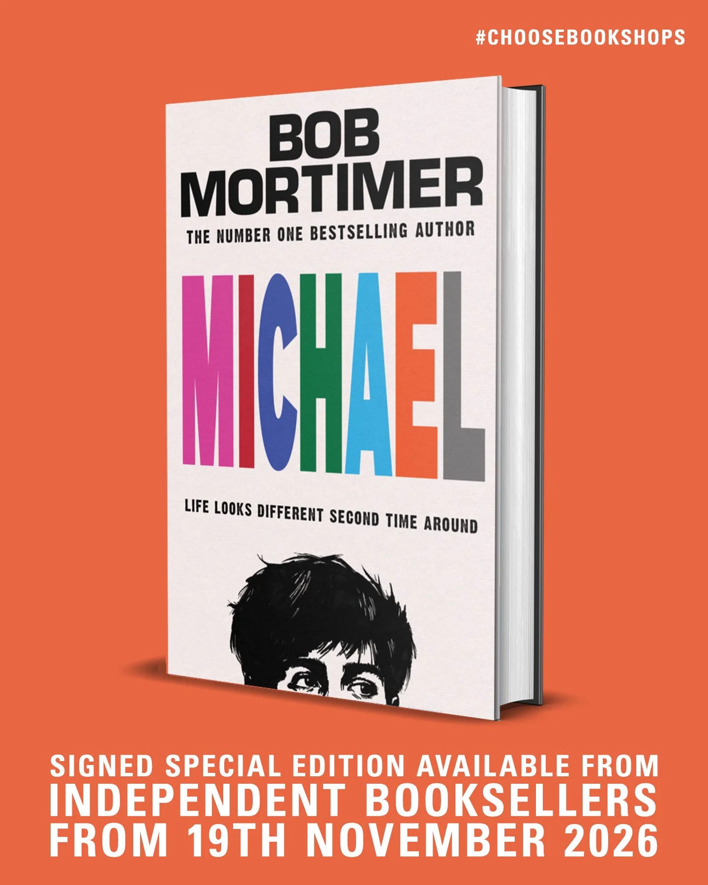 PRE-ORDER .. Michael by Bob Mortimer signed indie exclusive out 19/11/2026