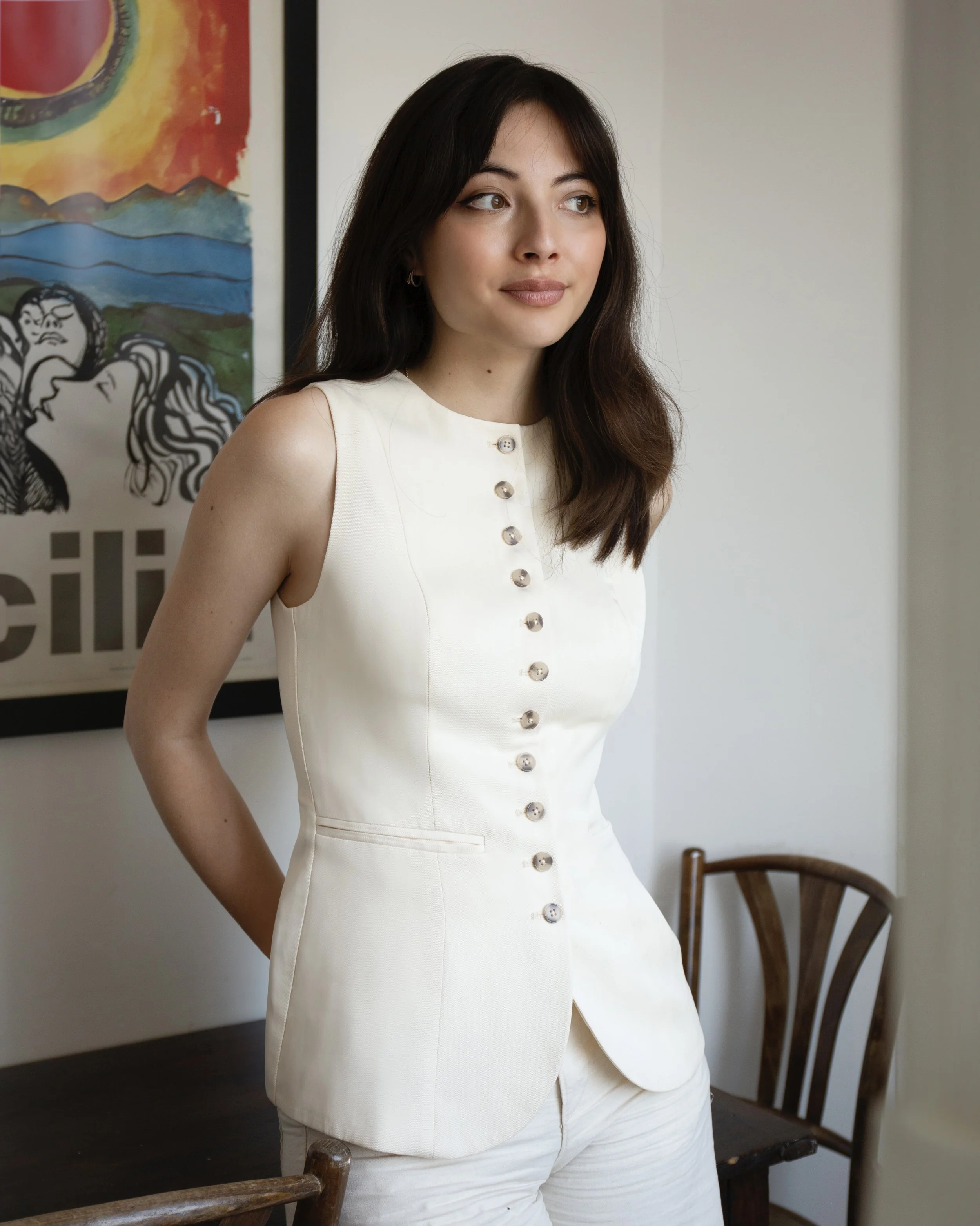 An evening with author Cecile Pin