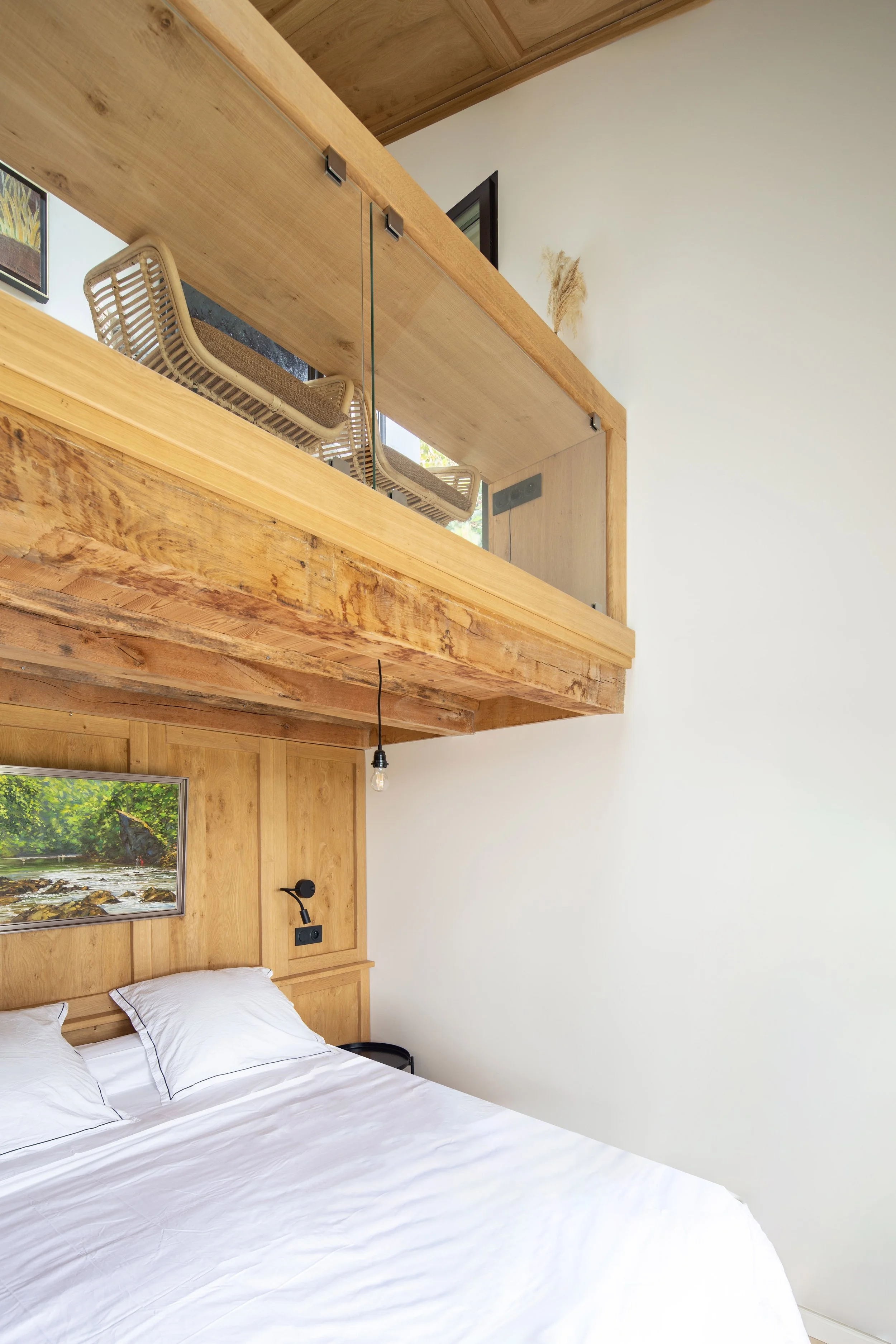 Chalet Saint-Cénerie-le-Gérei architecture réhabilitation bois paysage alpes mancelles