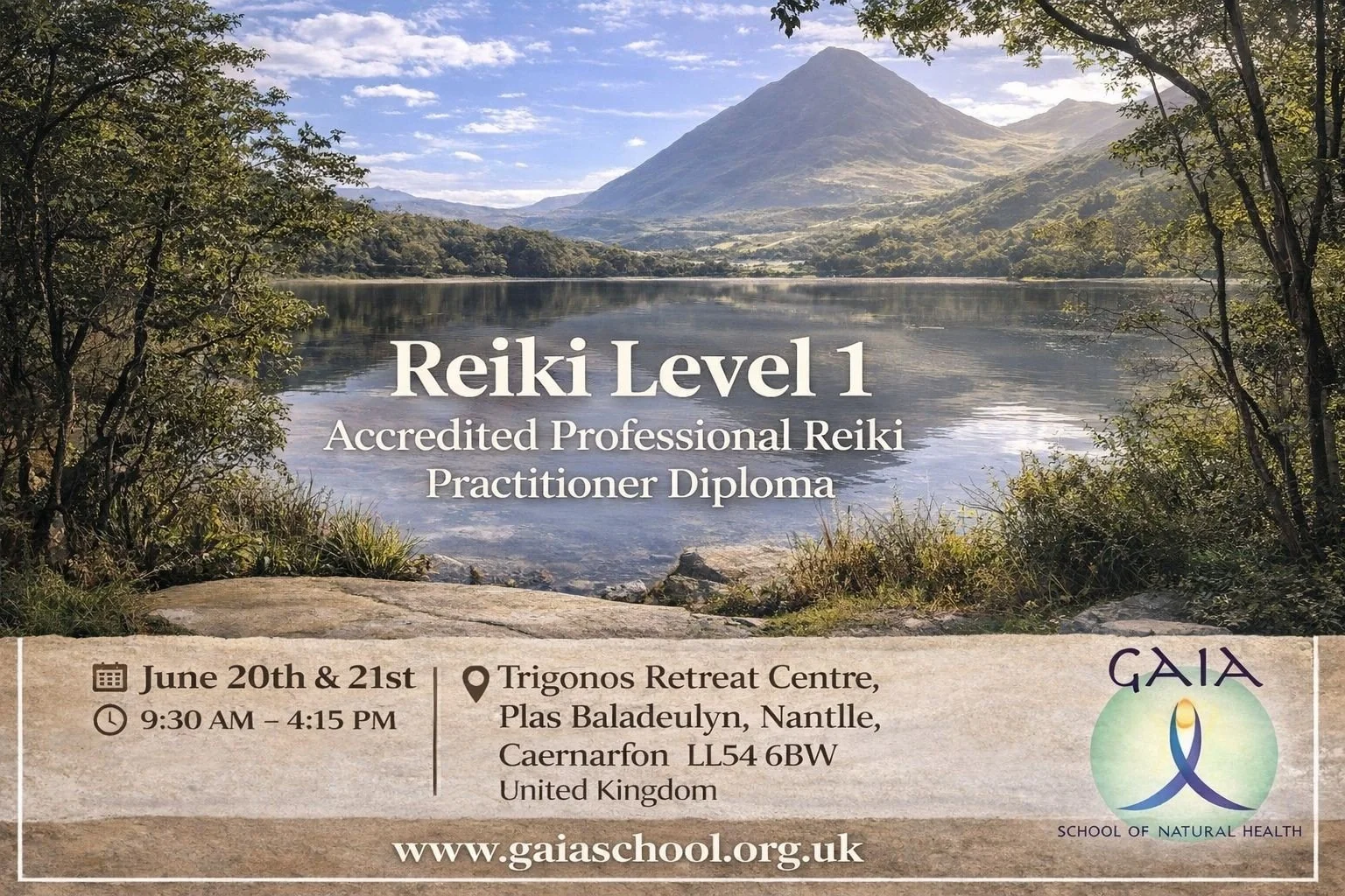 Reiki Level 1 Accredited Course&nbsp;