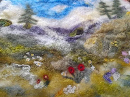 Wet Felting with Margaret Crook