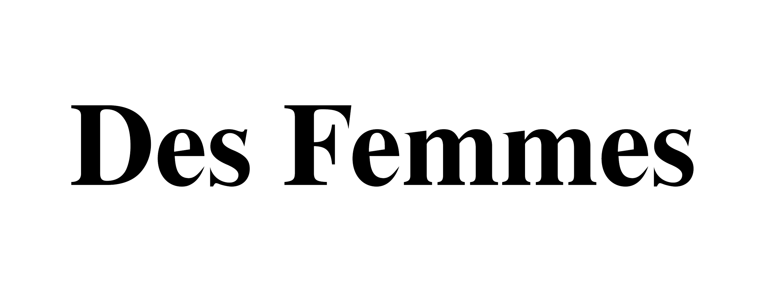 Des Femmes