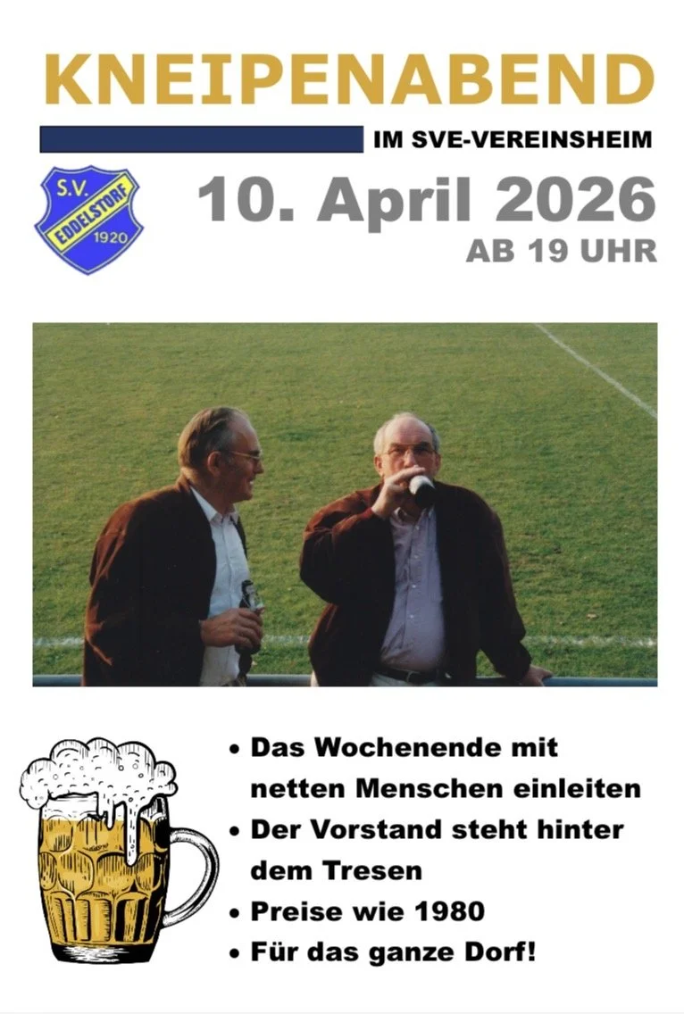 Nächster Kneipenabend am 10.4.